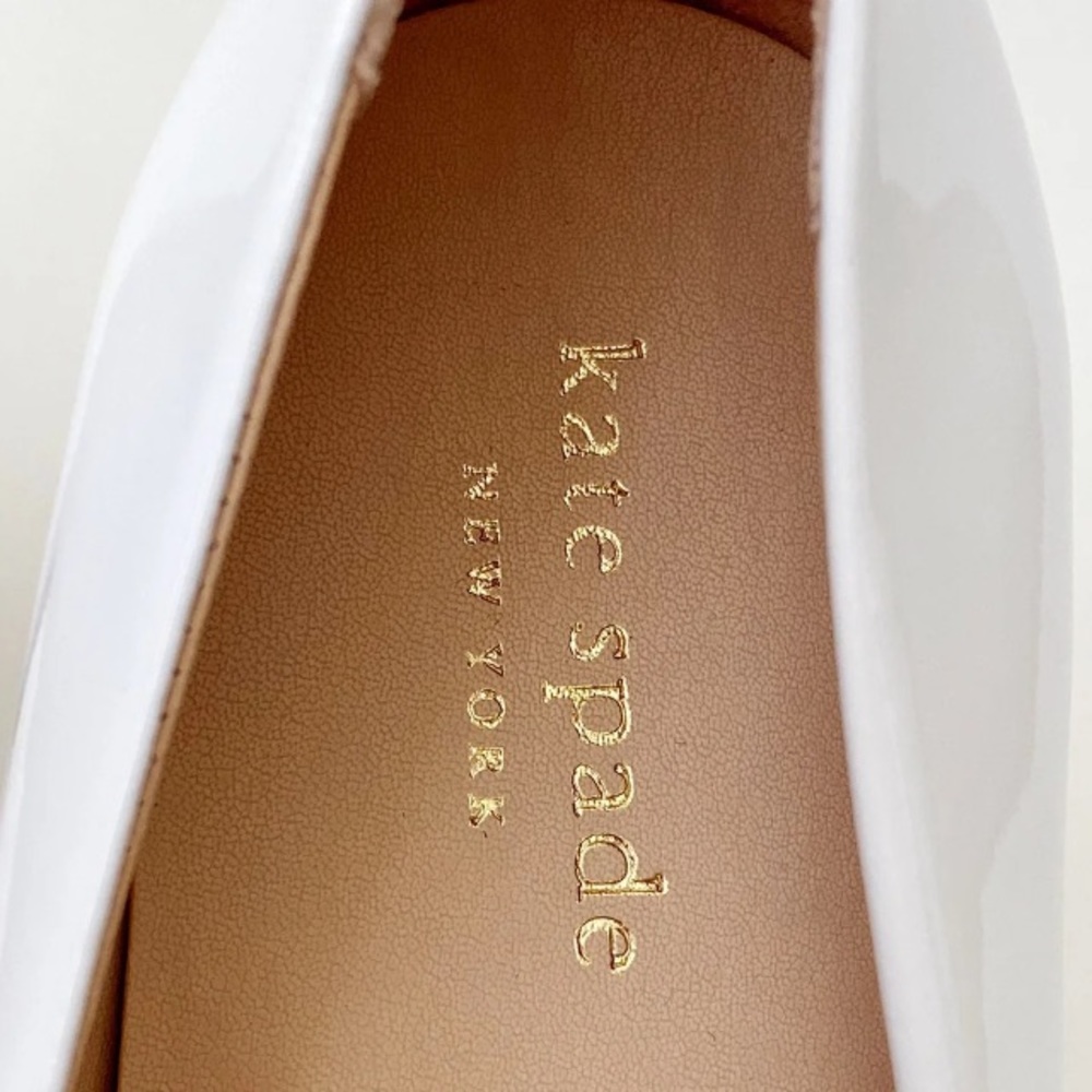 🎉 Flash Sale 🎉 New Kate Spade Vida white pumps - Picture 6 of 8